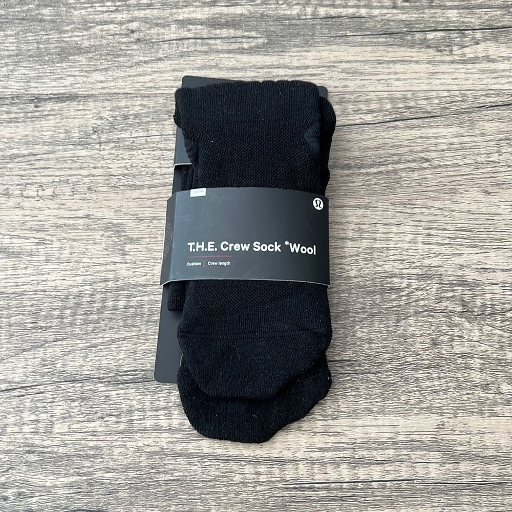 Lululemon T.H.E Crew Sock *Wool